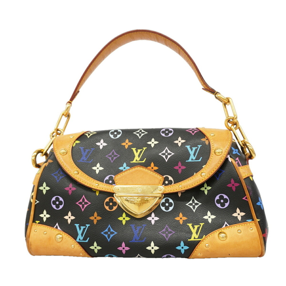 Louis Vuitton Monogram Multicolor Beverly MM Shoulder Bag M40204 Blanc Women'...